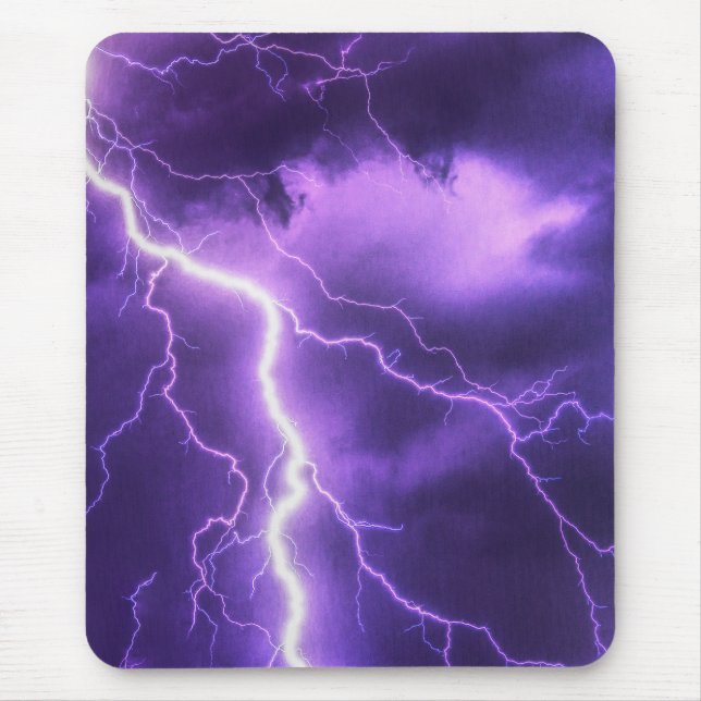 Alfombrilla De Ratón hermoso cielo, trueno (Frente)