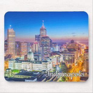 Alfombrilla De Ratón Hermoso Indianapolis, Indiana, Estados Unidos