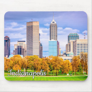 Alfombrilla De Ratón Hermoso Indianapolis, Indiana, Estados Unidos