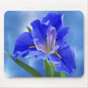 Alfombrilla De Ratón Hermoso iris fractal y su significado