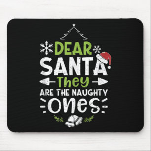 Alfombrilla De Ratón Hermoso O Agradable Querido Papá Noel Son Los Rato