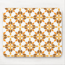 hermoso patrón de flores marrones pétalo