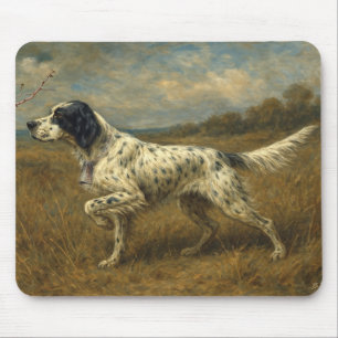 Alfombrilla De Ratón Hermoso Setter, Arte