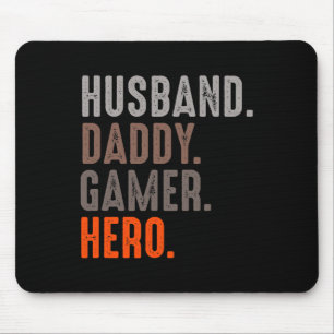Alfombrilla De Ratón Héroe de Daddy Gamer - Esport Lover - Videojuego