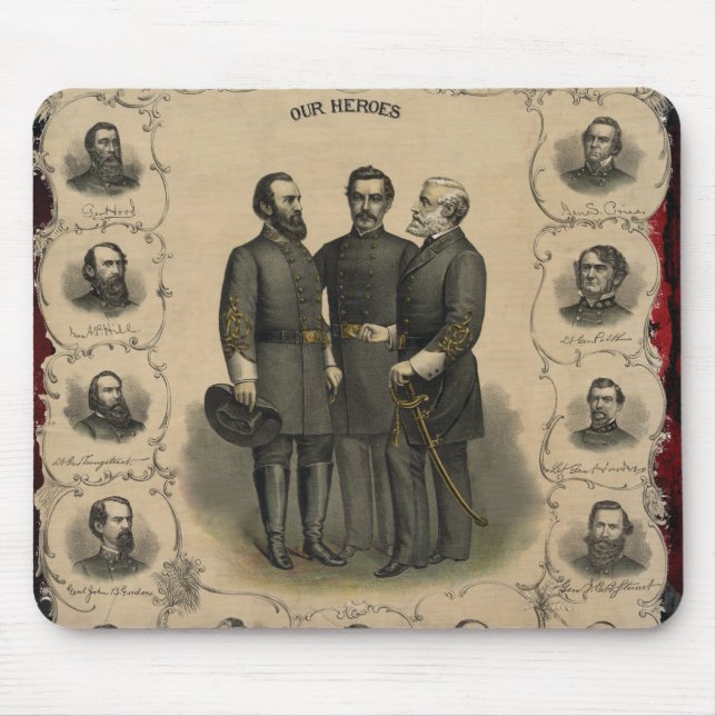 Alfombrilla De Ratón Héroes de la guerra civil (Frente)