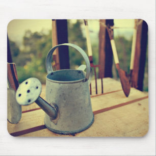 Alfombrilla De Ratón Herramientas que cultivan un huerto