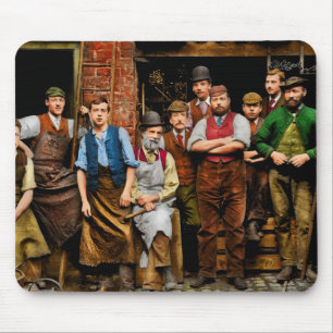 Alfombrilla De Ratón Herrero - Los ferreteros de Maidenhead 1900