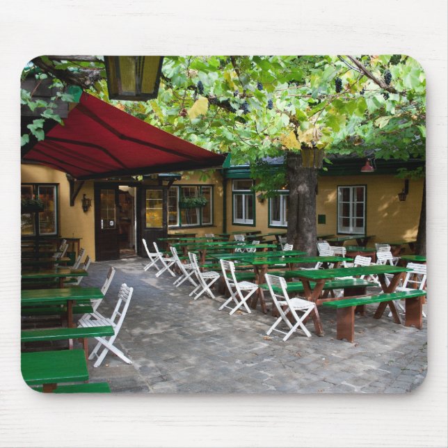 Alfombrilla De Ratón Heuriger En Grinización (Frente)