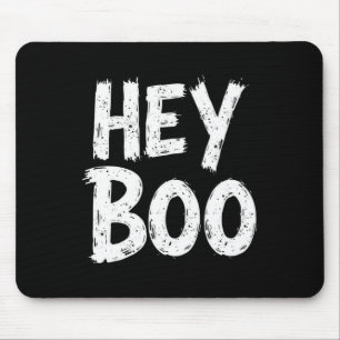 Alfombrilla De Ratón Hey Boo Funny Halloween Ghost
