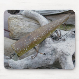 Alfombrilla De Ratón Hickey Do Swimmer Vintage Lure Mousepad