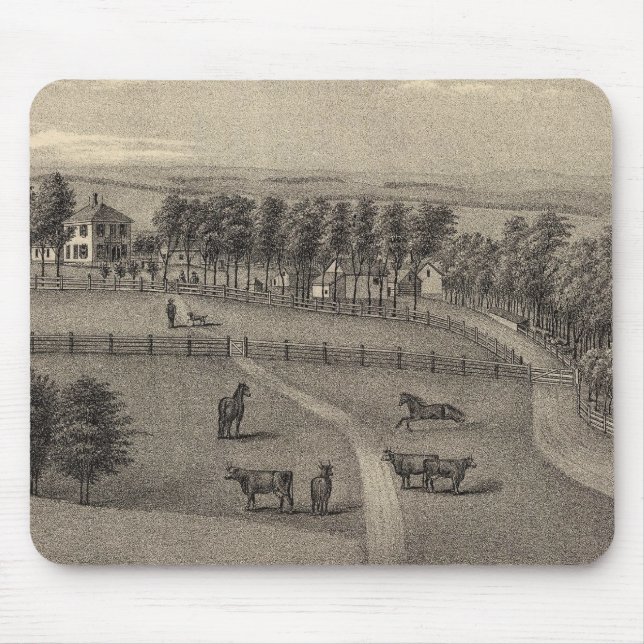 Alfombrilla De Ratón Hickmann, Nebraska (Frente)