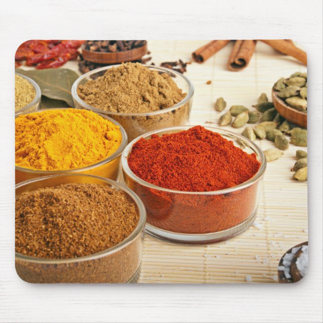 Alfombrilla De Ratón Hierbas indias (Frente)