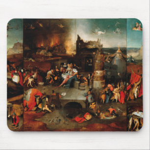 Alfombrilla De Ratón Hieronymus Bosch - Tentación De San Antonio