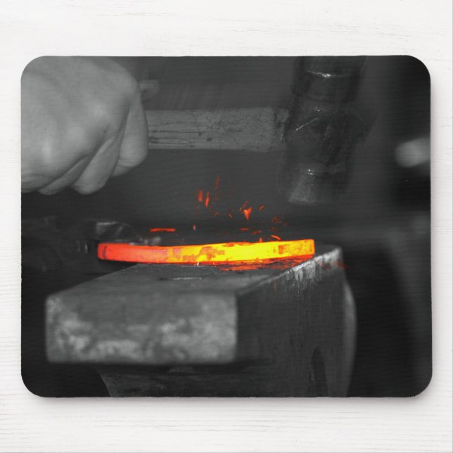 Alfombrilla De Ratón Hierro caliente (Frente)