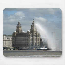 Alfombrilla De Ratón Hígado que construye Liverpool - Mousepad