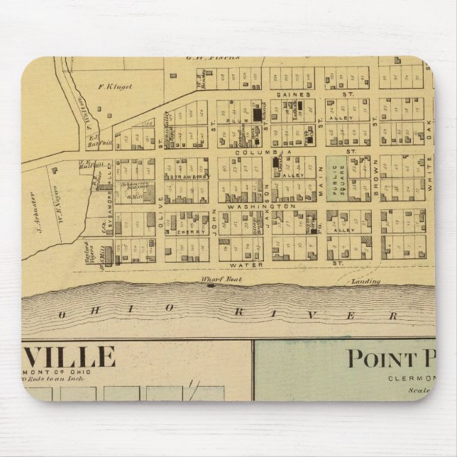 Alfombrilla De Ratón Higginsport, Ohio (Frente)