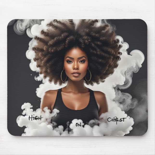 Alfombrilla De Ratón High on Christ (Frente)