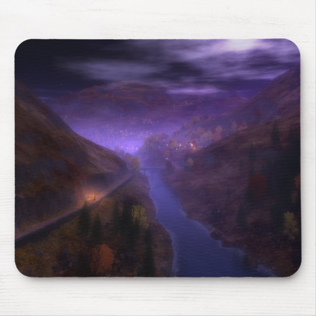 Alfombrilla De Ratón Highland Home Lights Mousepad (Frente)