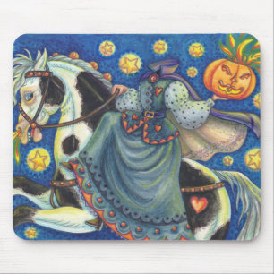 ALFOMBRILLA DE RATÓN HIJA DE FLOJO DE DORMITORIO, HALLOWEEN MOUSEPAD