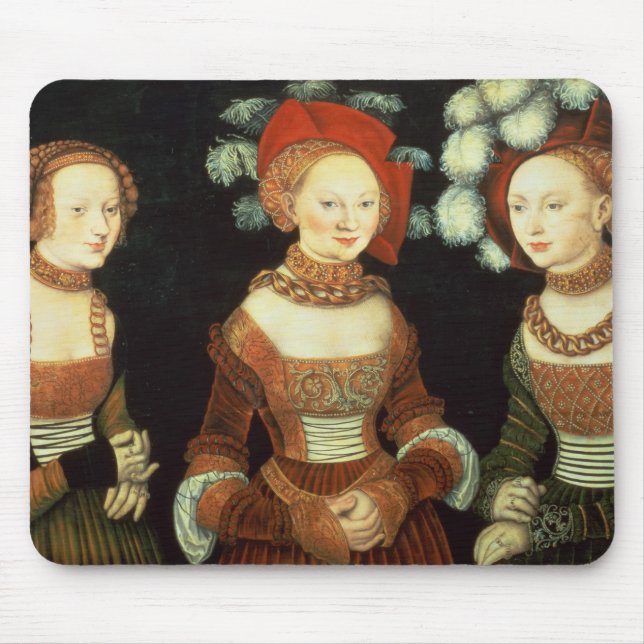 Alfombrilla De Ratón Hijas de duque Heinrich de Frommen (Frente)
