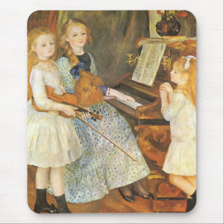 Alfombrilla De Ratón Hijas de Mendes de Catulle por Pierre Renoir
