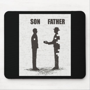 Alfombrilla De Ratón Hijo y padre