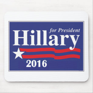Alfombrilla De Ratón Hillary Clinton para el presidente 2016