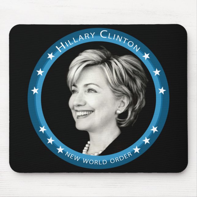 Alfombrilla De Ratón hillary Clinton: pintoresco: (Frente)