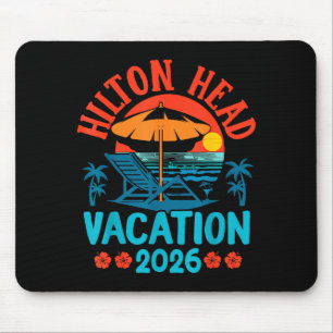 Alfombrilla De Ratón Hilton Head Carolina del Sur 2026 Vacaciones Famil