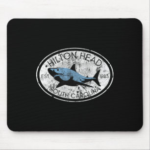 Alfombrilla De Ratón Hilton Head Island South Carolina Fishing Shark Fi