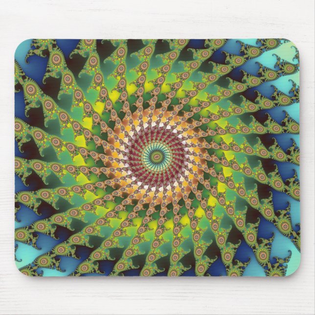 Alfombrilla De Ratón Himynameisswirl (Frente)