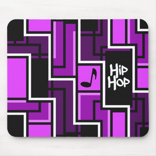 Alfombrilla De Ratón Hip Hop mousepad (Frente)