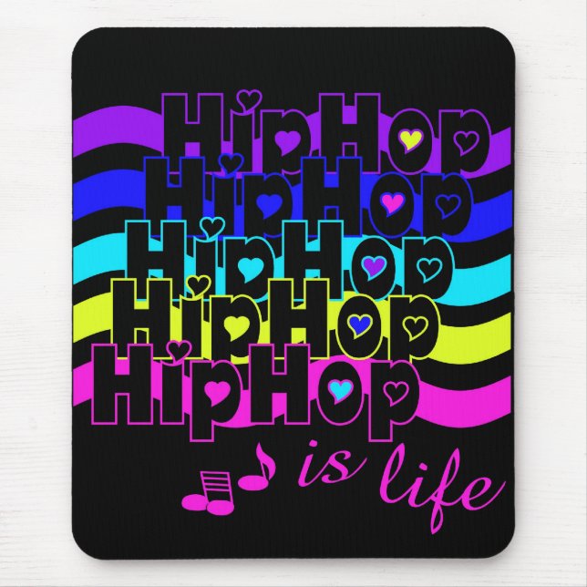 Alfombrilla De Ratón HipHop mousepad (Frente)