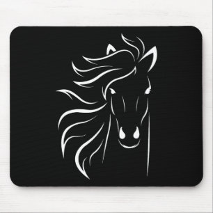 Alfombrilla De Ratón Hípica Regalos Mujeres Hombres Ecuestres Caballo