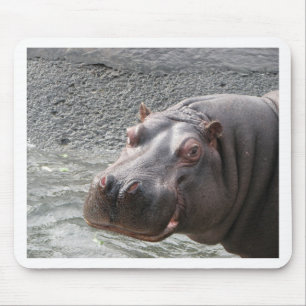 Alfombrilla De Ratón ¡Hipopótamo descarado!