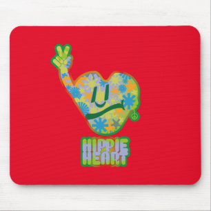 Alfombrilla De Ratón Hippie Heart ICON 2024 BY MASANSER