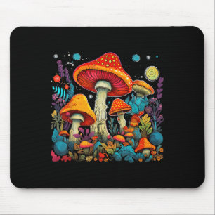 Alfombrilla De Ratón Hippie Mushrooms Festival de Hongos Psicodélicos F
