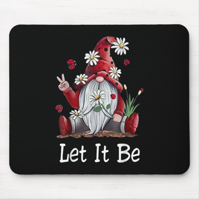 Alfombrilla De Ratón Hippie Que Sea Gnome (Frente)