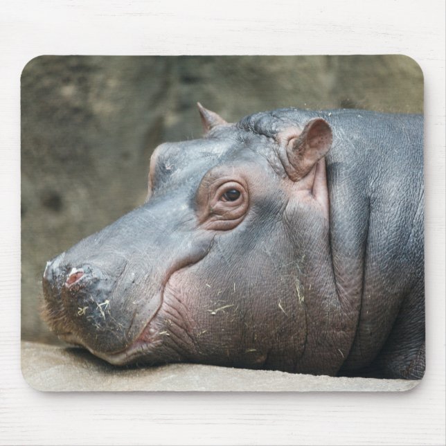 Alfombrilla De Ratón Hippopótamo mousepad (Frente)