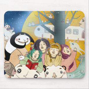 Alfombrilla De Ratón Historia 2013 del tiempo de la cama