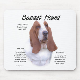 Alfombrilla De Ratón Historia de Hound Basset; Todo sobre Hounds Basset