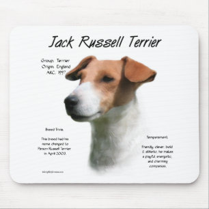 Alfombrilla De Ratón Historia de Jack Russell Terrier