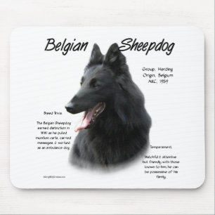 Alfombrilla De Ratón Historia del Sheepdog belga; todo sobre los Sheepd