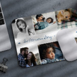 Alfombrilla De Ratón Historia familiar 6 collage de fotos texto persona<br><div class="desc">Cuenta tu historia familiar en seis imágenes personalizados con una hermosa almohadilla de ratón para el collage de fotos de keepsake para mantenerlos cerca durante tu tiempo de trabajo.        Fácil de personalizar con tus fotos y texto!</div>