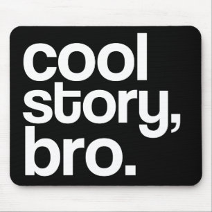 Alfombrilla De Ratón historia genial, hermano.bigote