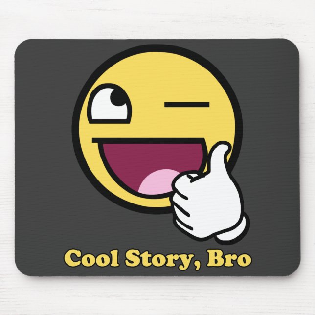 Alfombrilla De Ratón Historia impresionante (Frente)