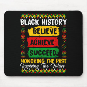 Alfombrilla De Ratón Historia Negra Cree Logra Honrando Pasado Inspir