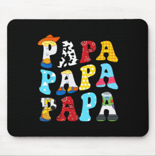 Alfombrilla De Ratón Historia Papa Toy Boy Historia Papá Padres Día Tee