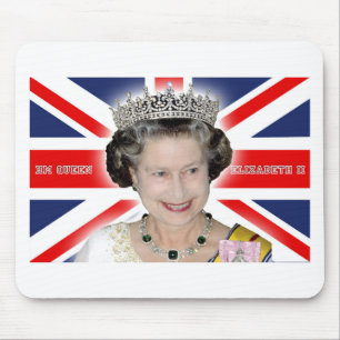 Alfombrilla De Ratón HM Queen Elizabeth II - Foto pro