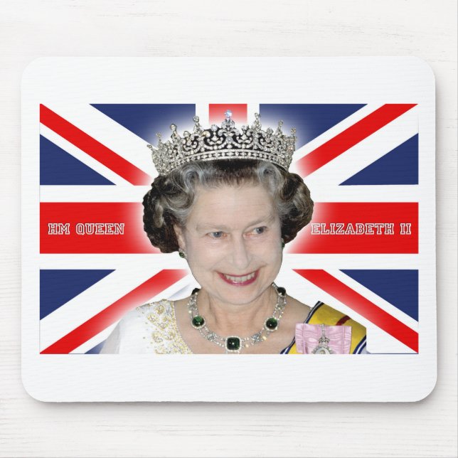 Alfombrilla De Ratón HM Queen Elizabeth II - Foto pro (Frente)